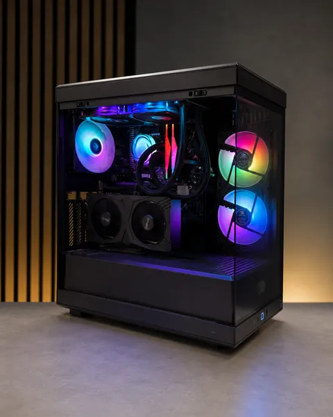 Dual-Fan Showcase custom PC built by The Tech Bench
